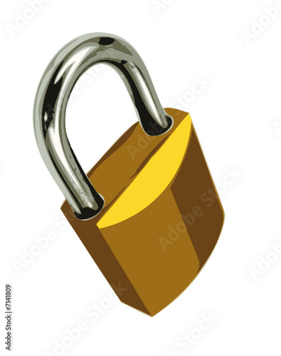 cadenas fermé - sécurité