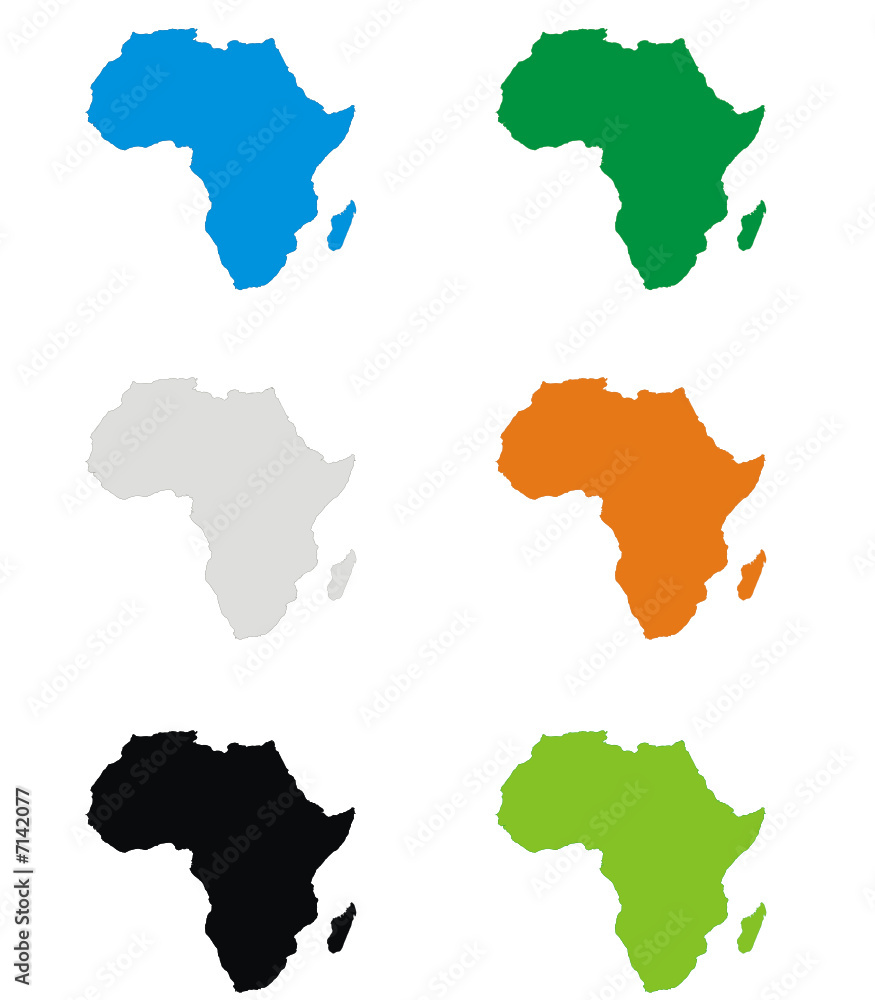 Afrika Karten