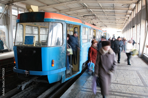 station of rapid tram in Volgograd