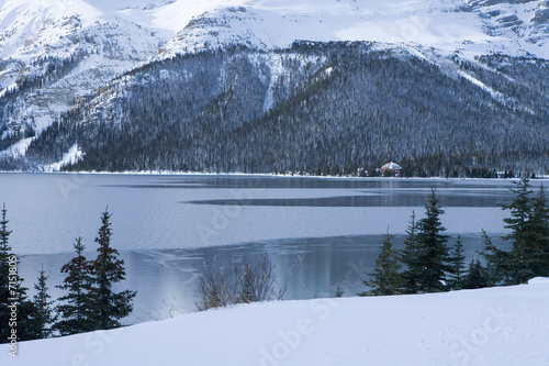 150 Freezing Cold Winter Lake Scene © photoblueice