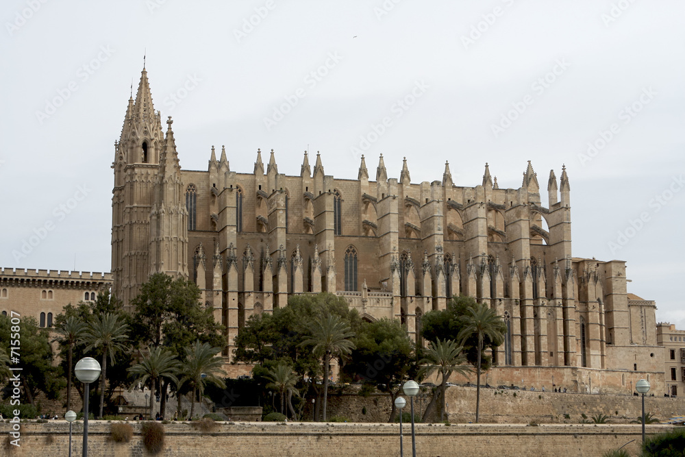 300 Palma Cathedral in Mallorca Spain