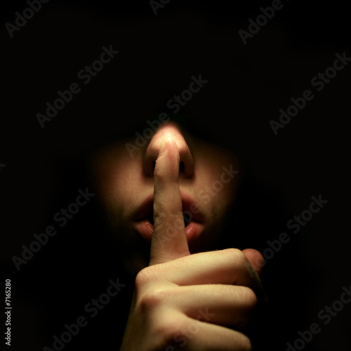 Anonymous imperative silence photo