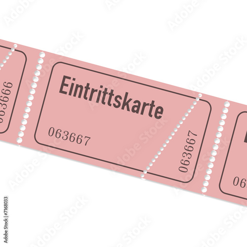 eintrittskarte