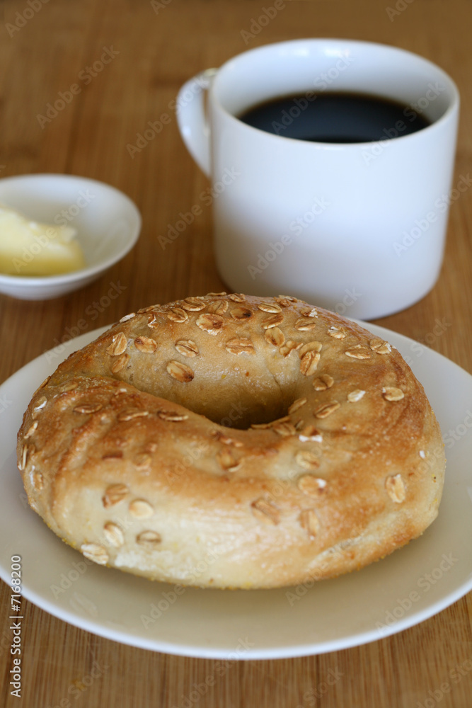 Bagel and Coffee Bagel and Coffee