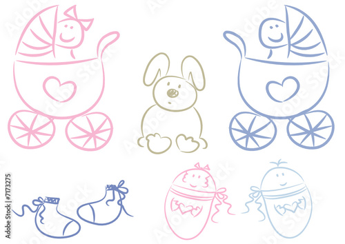 Babys Welt: Kinderwagen, Plüschtier, Söckchen, Babies (II)