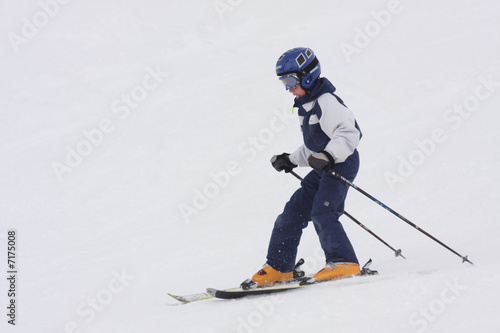 jeune skieur