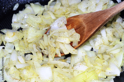 Onions Frying