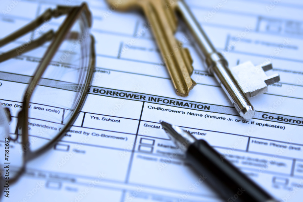 Signing a form Signing a form
