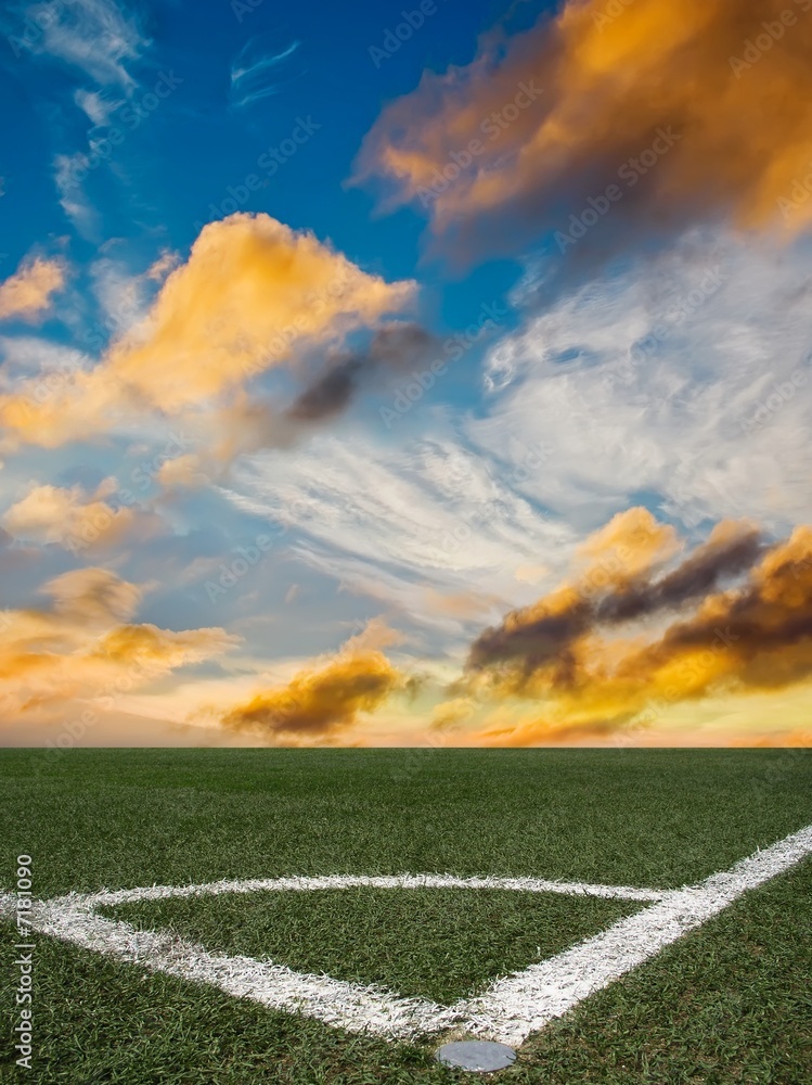 Fototapeta premium stadium football