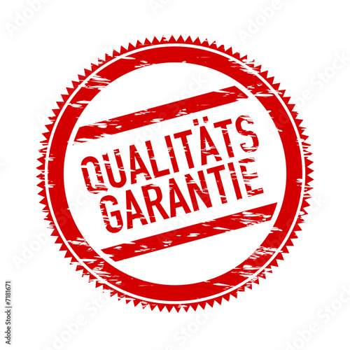 siegel qualitätsgarantie