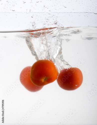 Tomato watersplash