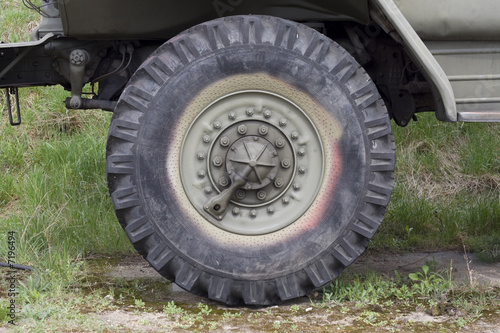 military truck wheel