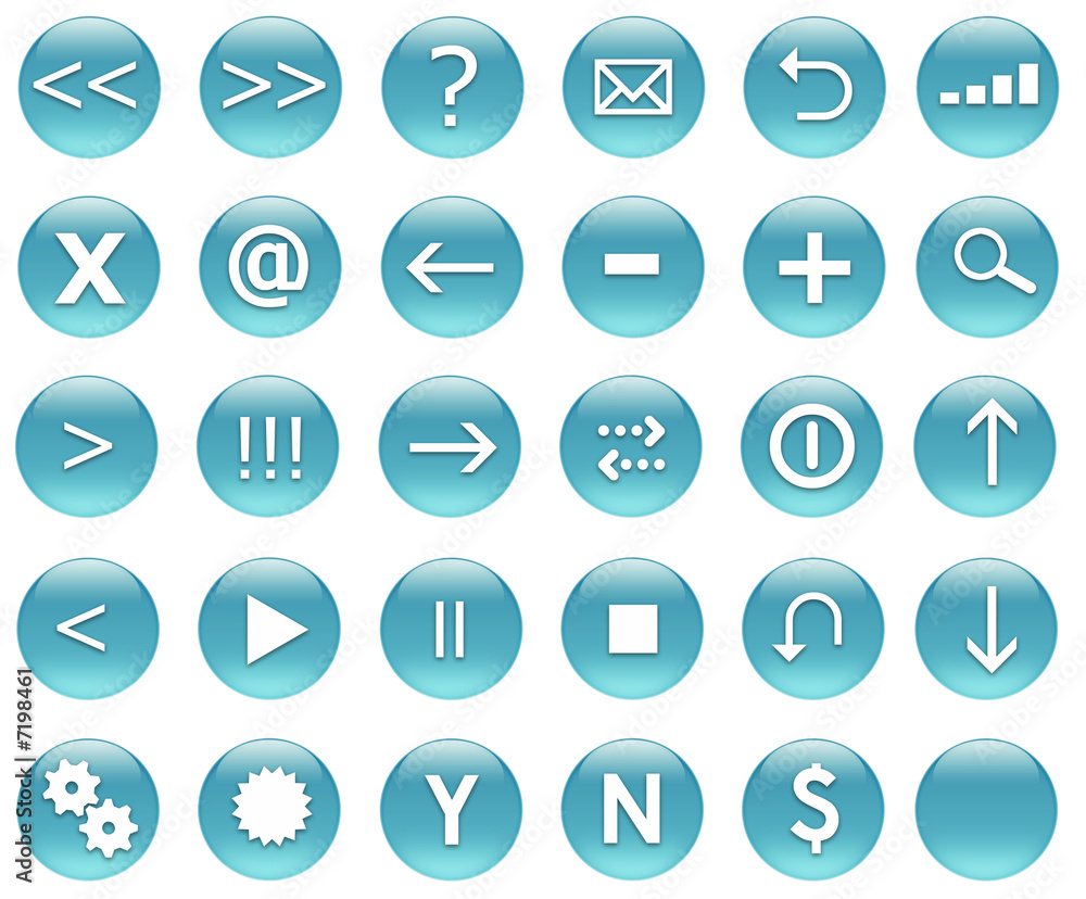 Navigation Icons for Applications and Web Navigation Icons for Applications and Web