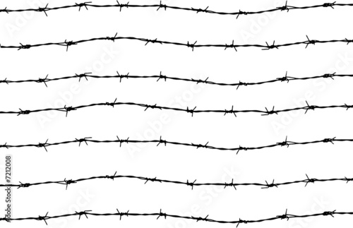 barbed wires