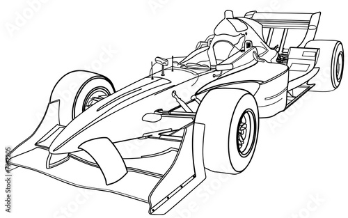 formula one car