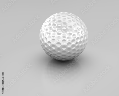 Golf ball silver