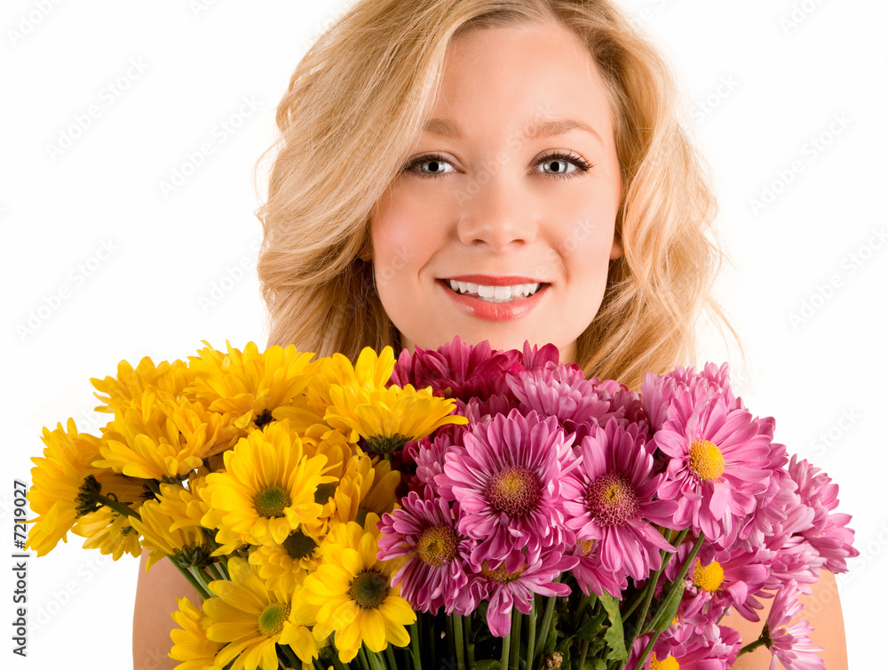 Receiving Flowers
