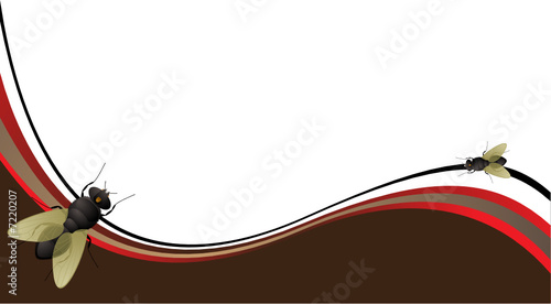 abstract brown background with a surprise laid on top