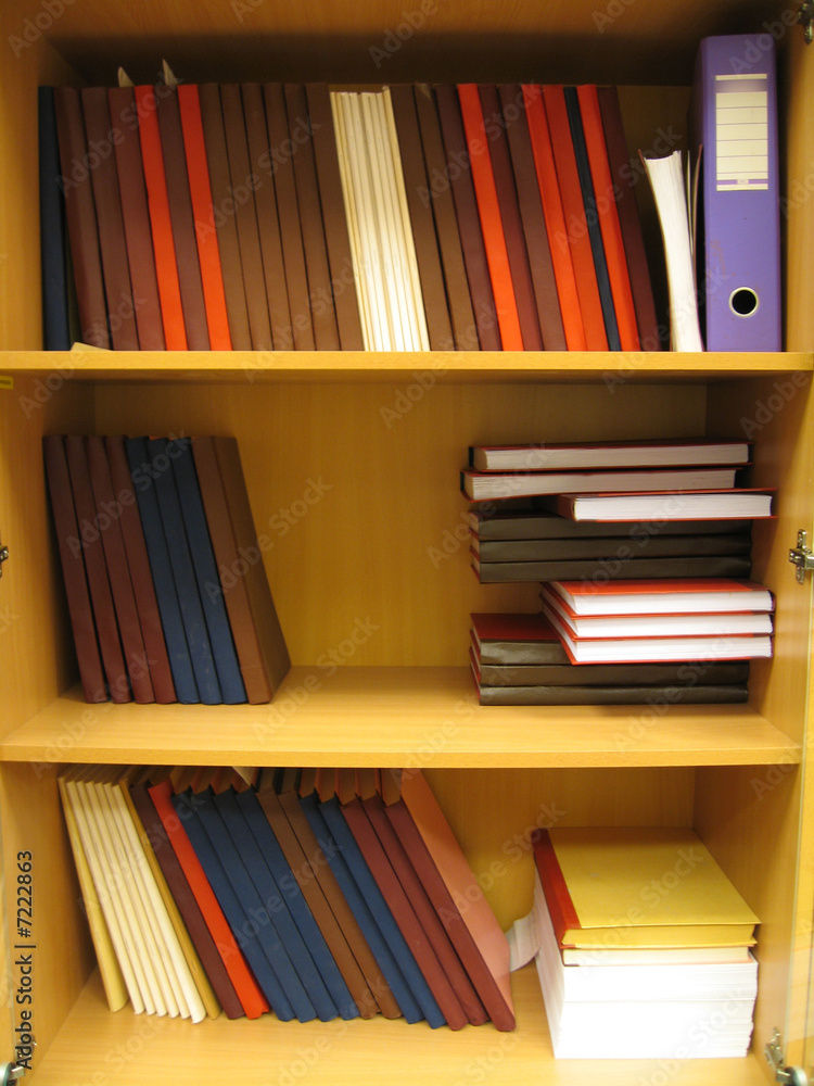 Fototapeta premium Office bookshelf