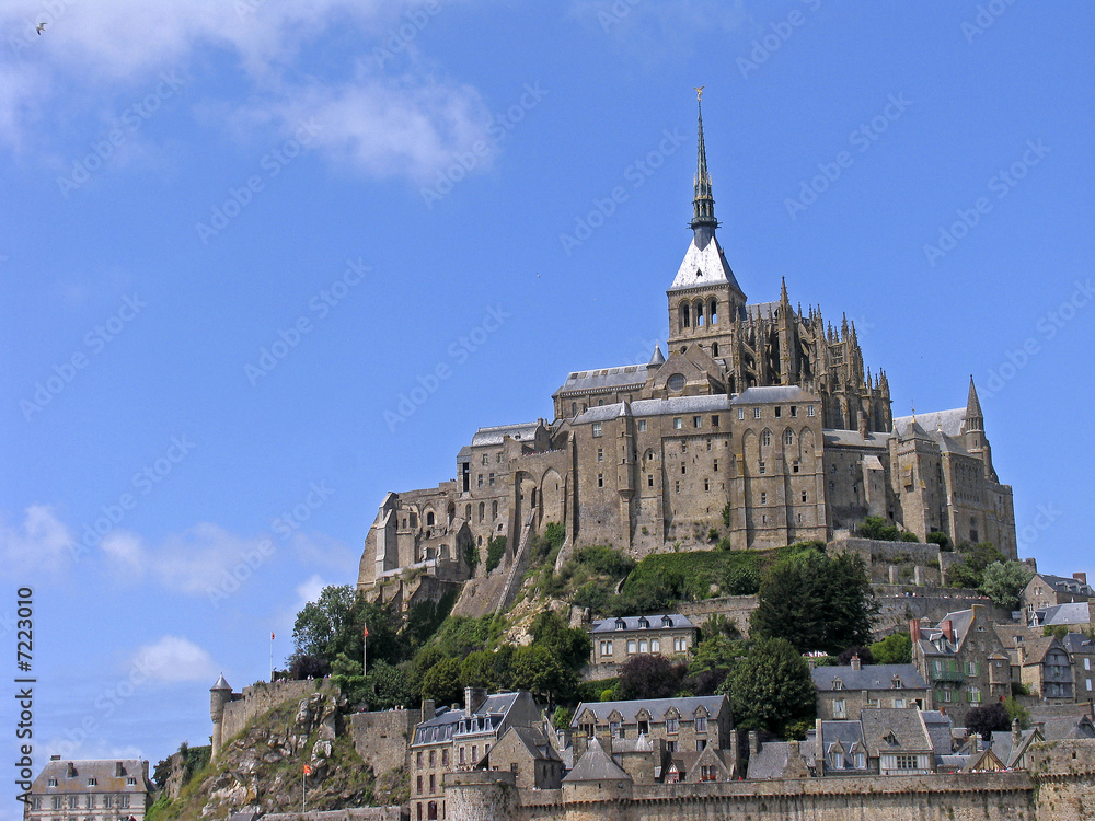 Le Mont-Saint-Michel, Klosteranlage in der Normandie Le Mont-Saint-Michel, Klosteranlage in der Normandie