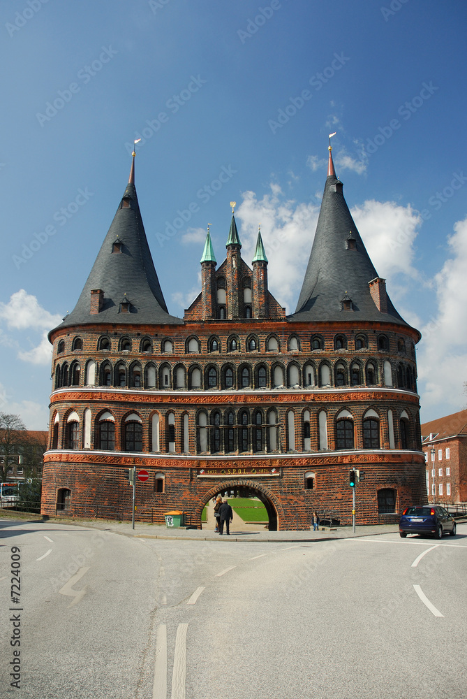 Obraz premium Holstentor in Lübeck