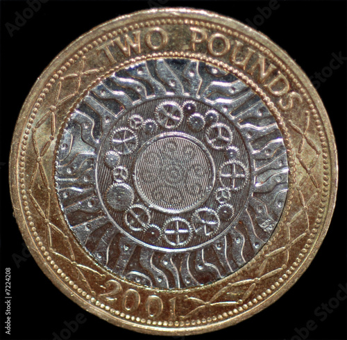 A British 2 Pound Coin