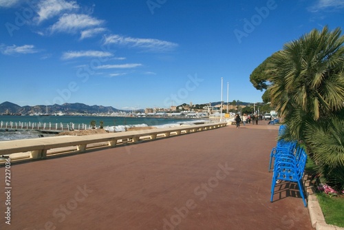 Cannes, Croisette.