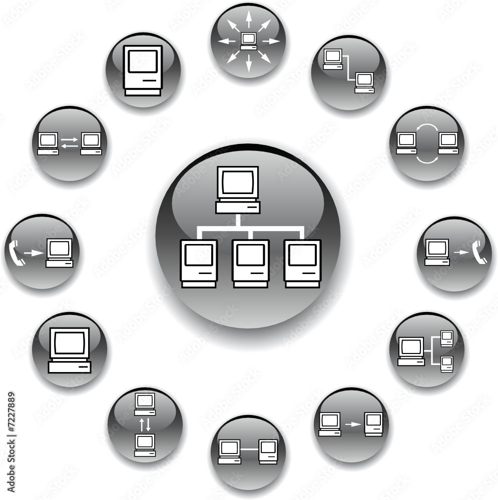 Set buttons - 21_A. Computer network Set buttons - 21_A. Computer network