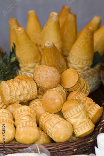 Traditional mountaneers' cheese
