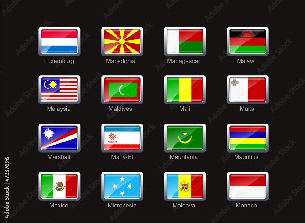 Flag icon set (part 7) Flag icon set (part 7)