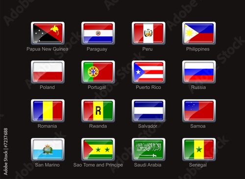 Flag icon set (part 9)