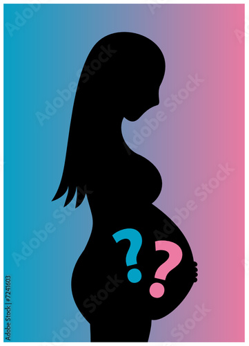 Pregnant Woman - Boy or Girl?