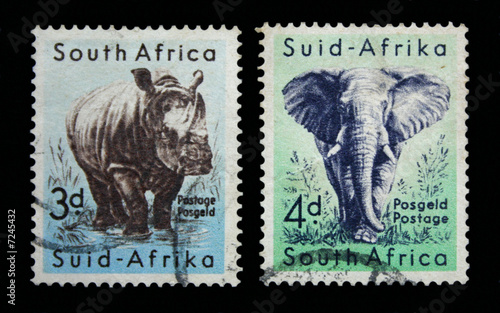 South African Postage Stamps