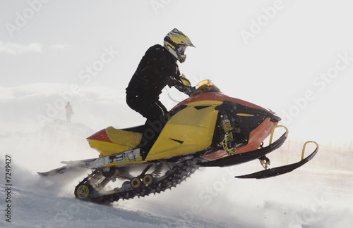 Snowmobiling
