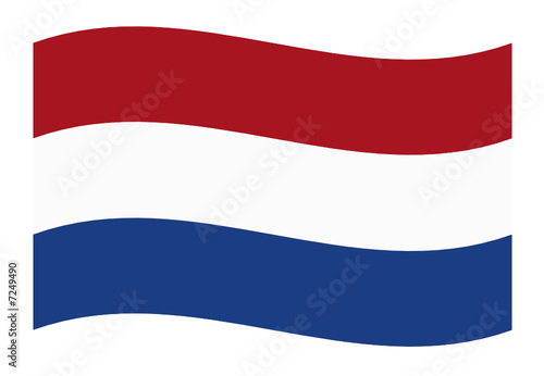 niederlande fahne welle
