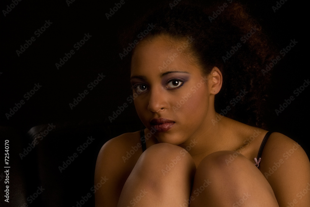 Naklejka premium Stairing forward