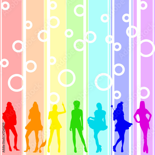rainbow girls