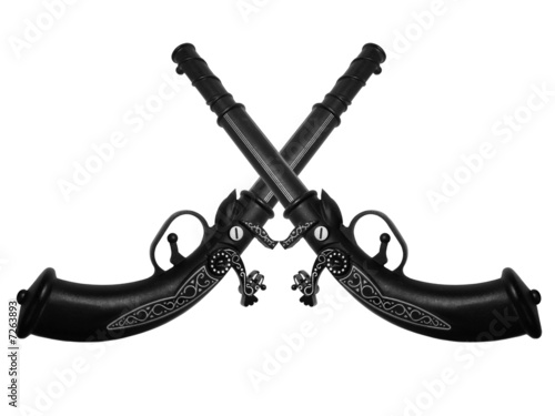 guns over white