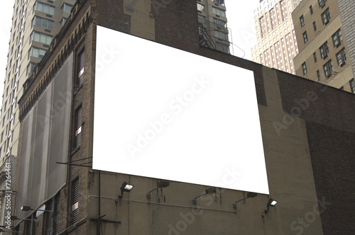 Blank Billboard ready for artwork