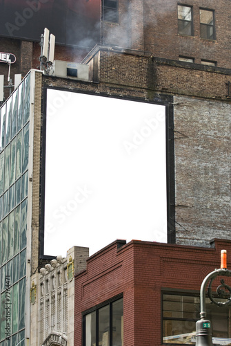 Blank Billboard ready for artwork