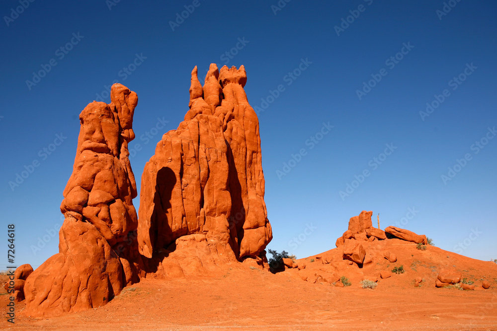 Desert Rock Formations in Monument Valley Arizona Stock Photo | Adobe Stock