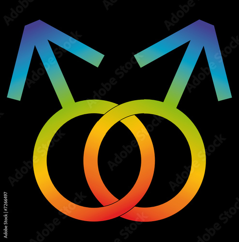 Male Symbols Interlinked