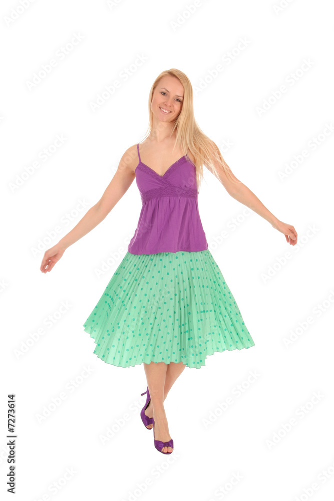 Young woman dancing Young woman dancing