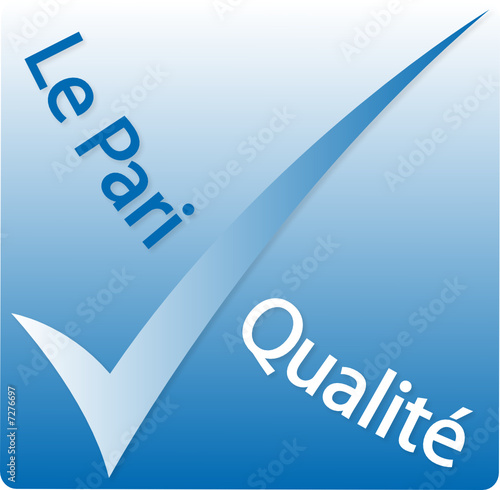 Logo "Le Pari Qualité"