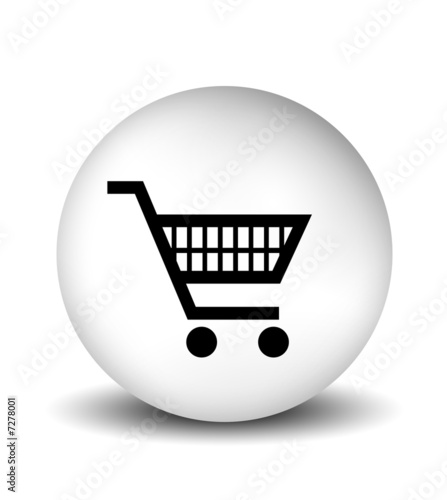 Trolley Icon - white