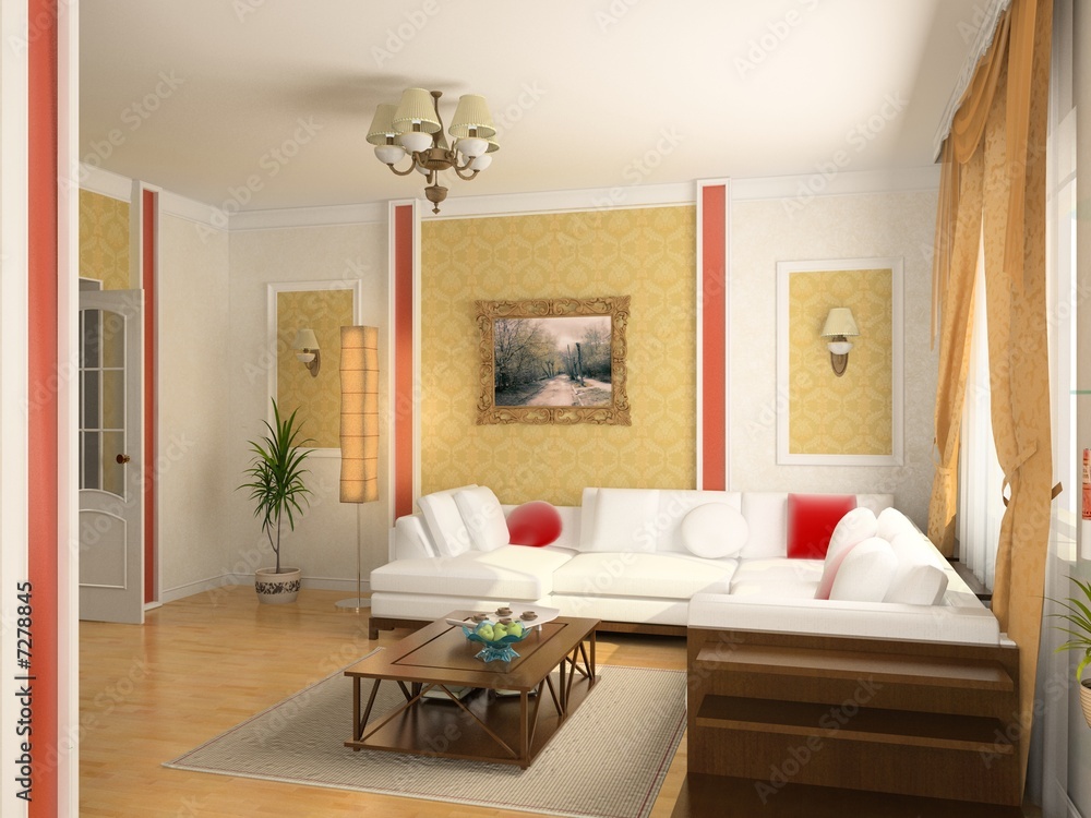 Fototapeta premium luxury interior