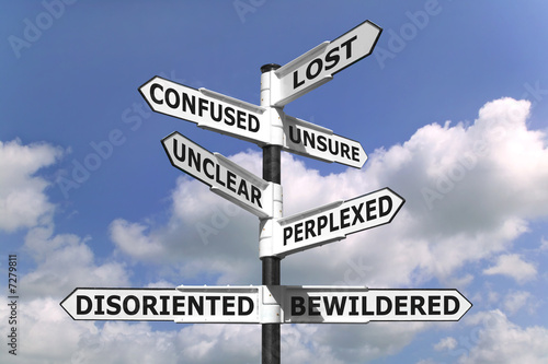 Lost and Confused Signpost