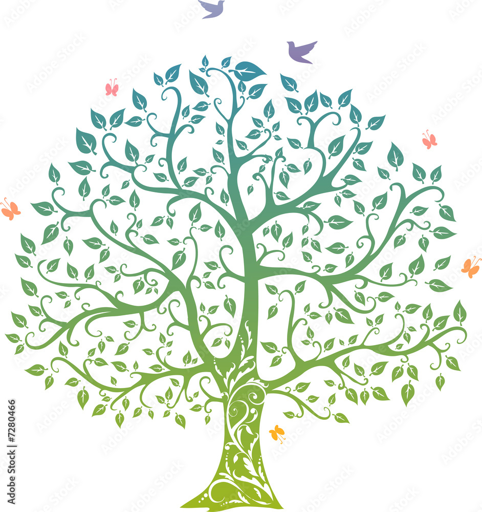 Obraz premium Spring tree