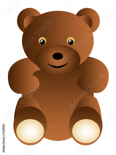 Brown teddy bear
