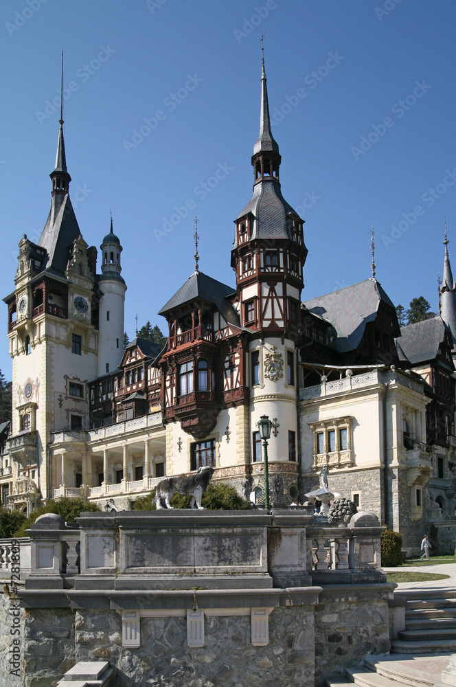 Fototapeta premium Peles castle